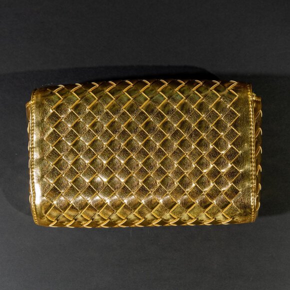 Verano Hill Therese Crossbody Bag in Gold – Vegan Leather - Picture 3 of 4